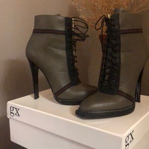 High Stepping...Army Green Boot!